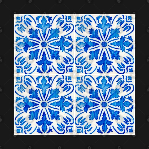 Traditional Portuguese glazed tiles by homydesign