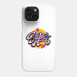 Super Typography Lettering Phone Case