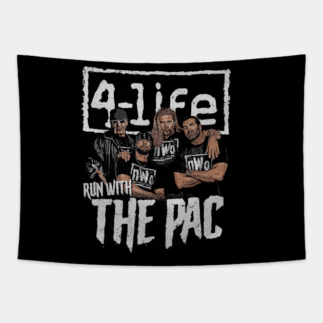 nWo Run With The Pac Tapestry by MunMun_Design