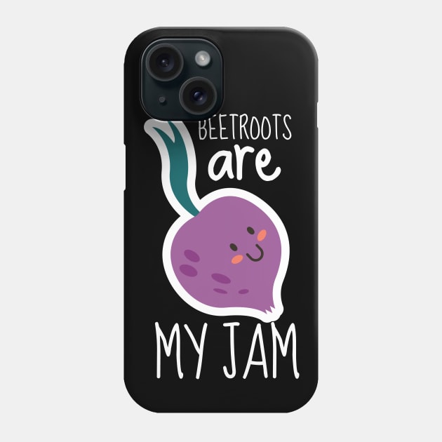 Beetroots Are My Jam Funny Phone Case by DesignArchitect