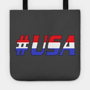 Hashtag USA Novelty Tote