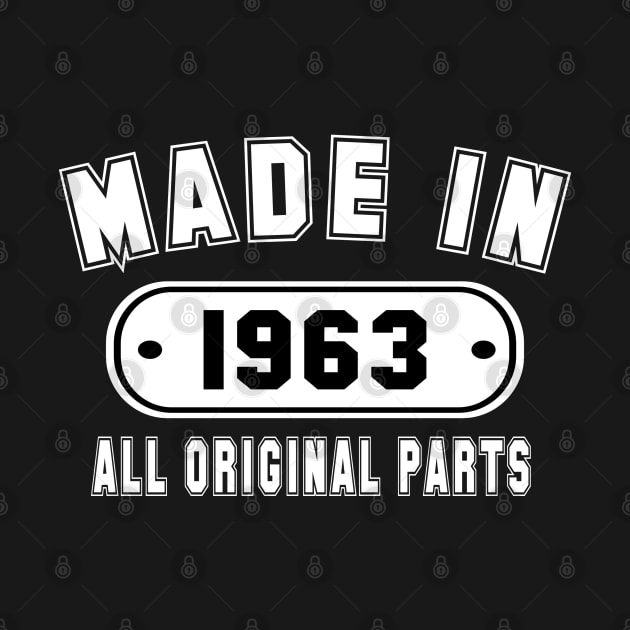 Made In 1963 All Original Parts by PeppermintClover