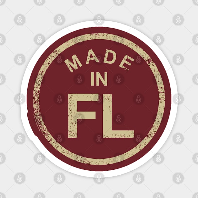 MADE IN FLORIDA Magnet by LILNAYSHUNZ