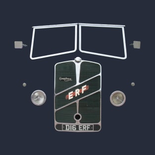 Classic 1940s ERF D16 lorry minimalist front T-Shirt