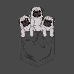 Pocket Pugs T-Shirt