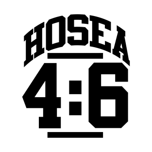 Hosea 4:6 Knowledge Christian Gift T-Shirt