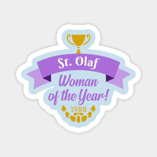 St. Olaf Woman of the Year Magnet