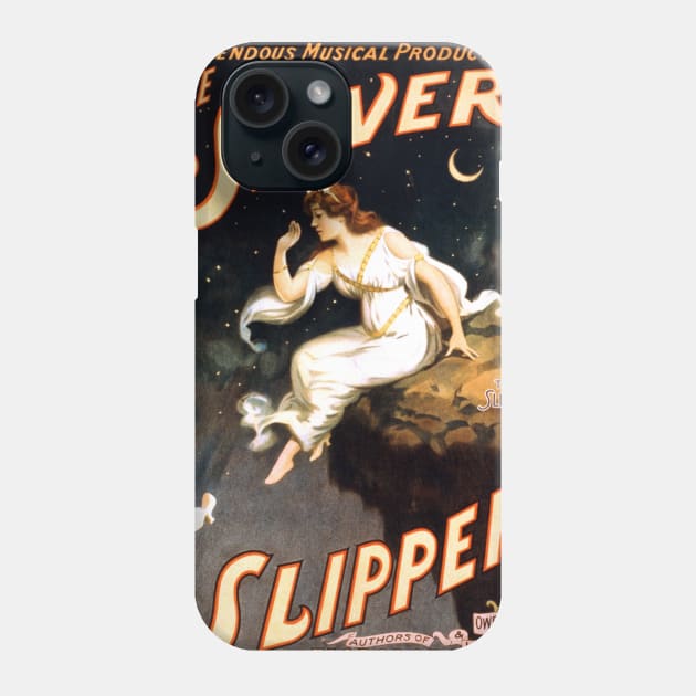 The Silver Slipper Phone Case by fiorellaft