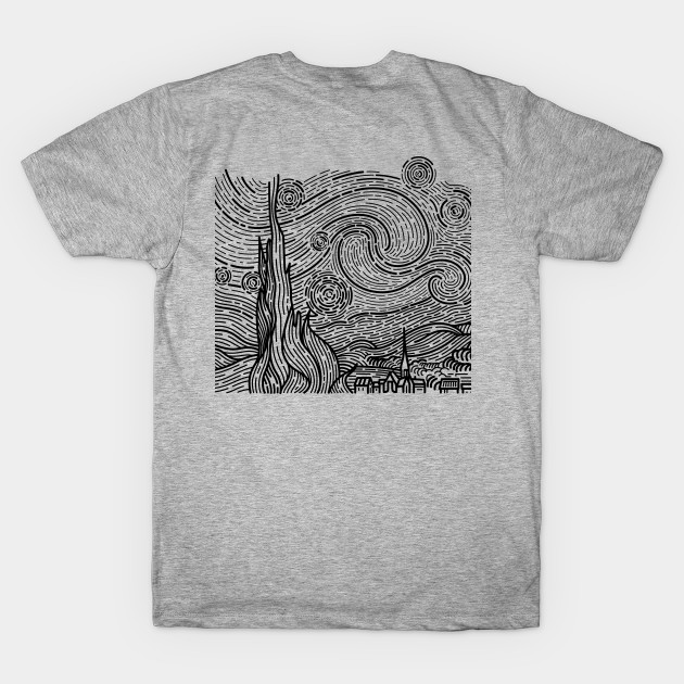 starry night t shirt india