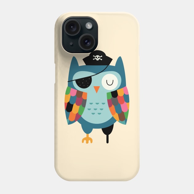 Captain Whooo Phone Case by AndyWestface