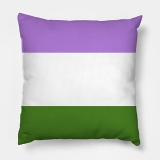genderqueer pride Pillow