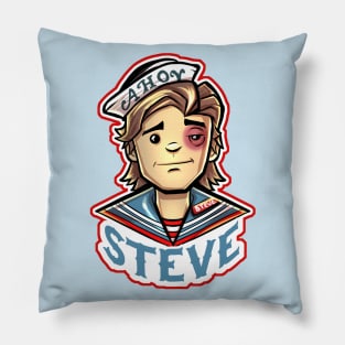 Steve Stranger Things Scoop Troop Pillow