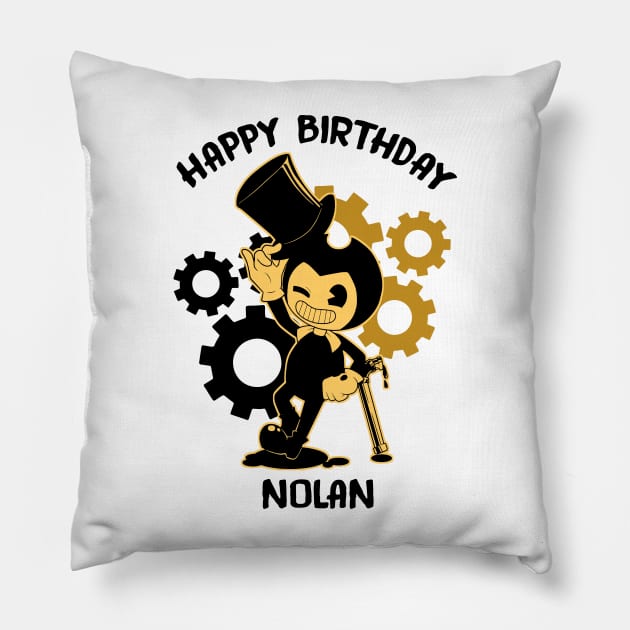 Bendy And The Ink Machine Pillow by Mendozab Angelob