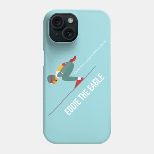 Eddie The Eagle - Alternative Movie Poster Phone Case