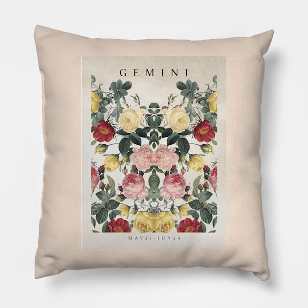 GEMINI Pillow by burcukorkmazyurek