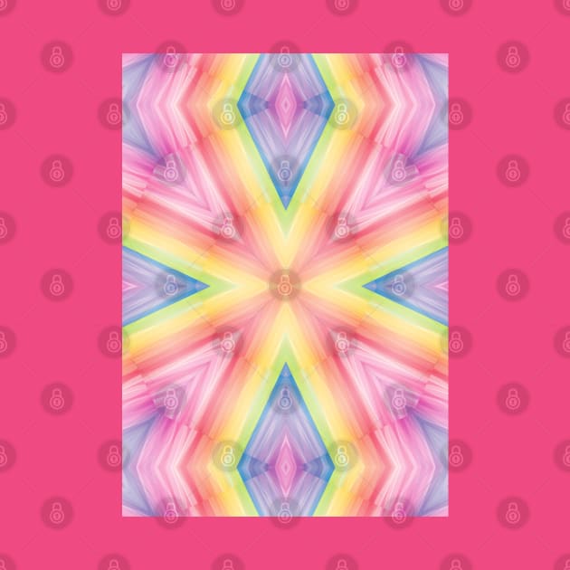 Pastel Zen Mandala 37 by FasBytes