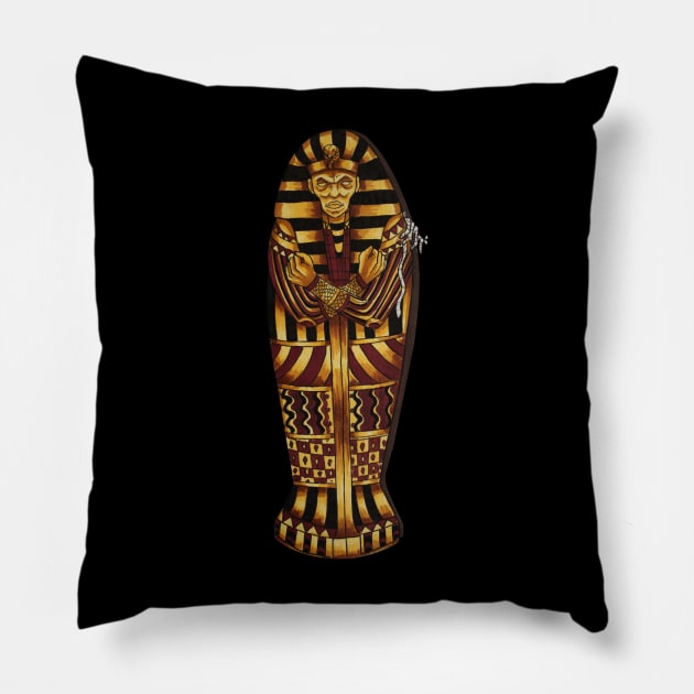 Pharaoh Pillow by Dracuria