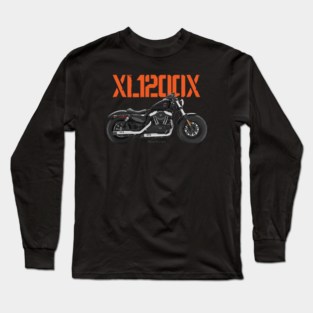 Harley black, sc2 - Motorcycles - Sleeve T-Shirt | TeePublic