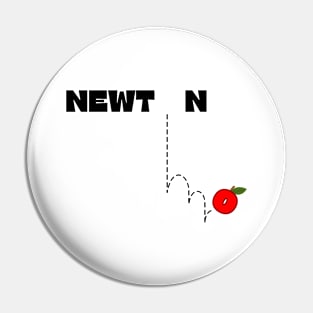 Newton's gravity law Pin