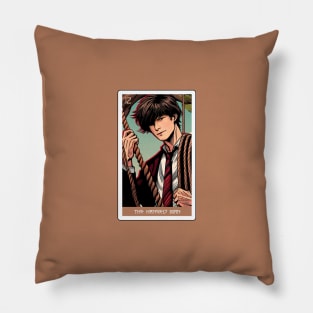 the hanged man - house of anubis tarot card Pillow