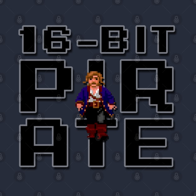 16-Bit Pirate by RetroCheshire