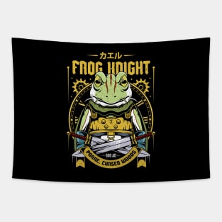 Glenn Frog Knight Tapestry