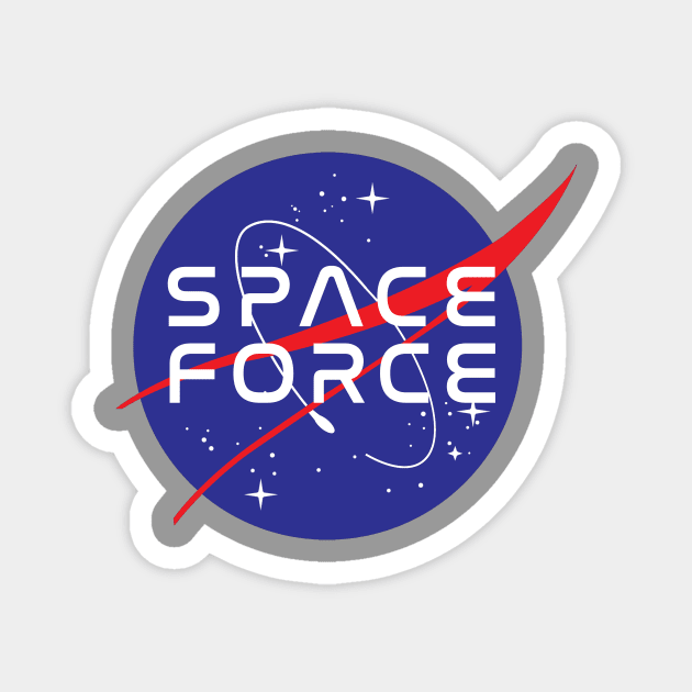 SPACE FORCE NASA logo Magnet by PaletteDesigns