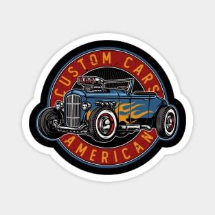 Hot Rod American Custom Magnet