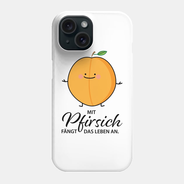 that it pulls out fresh like a peach. Phone Case by spontania