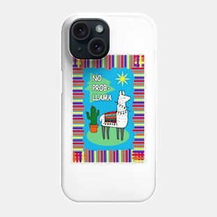 Cute Llama No Prob llama Phone Case