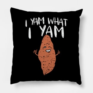 I Yam What I Yam Pillow