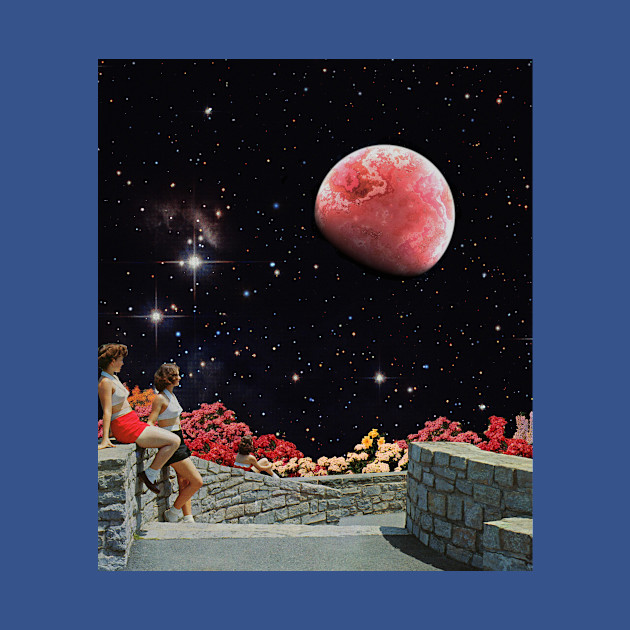 Discover Fantasy collage art - Vintage Collage Art - T-Shirt