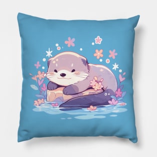 Happy Baby Sea Otter Pillow