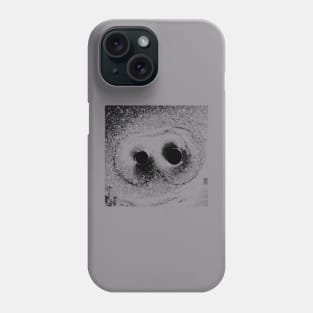 Gravitational Waves (halftone) Phone Case