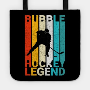 Bubble Hockey Legend Vintage Retro Distressed Tote