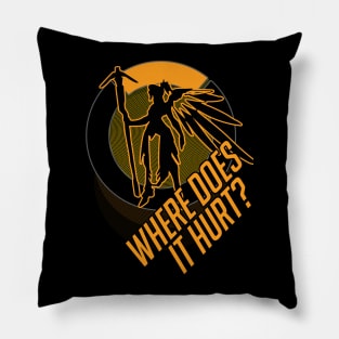 Overwatch Where does it hurt? Pillow