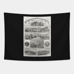 Metropolitan Underground Stations 1862 Tapestry