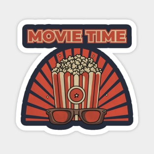 MOVIE TIME Magnet