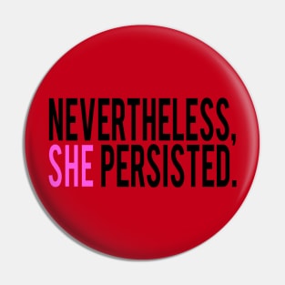 Persisted Pin