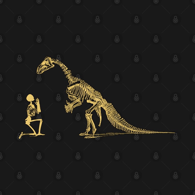 The Skeleton and the Dinosaur by Mima_SY