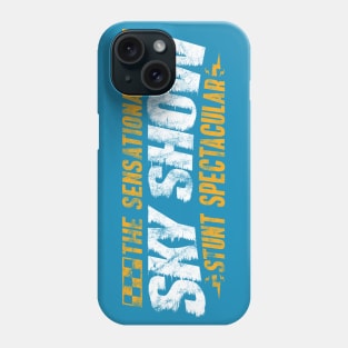 2021 - The Sensational Sky Show (Blue - Worn) Phone Case