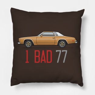 1 bad 77 Pillow