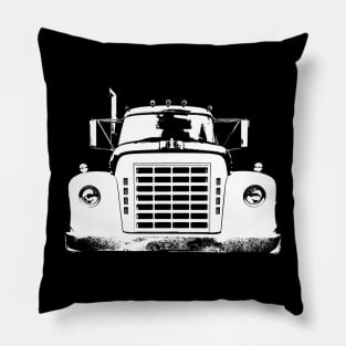 International Harvester IH Loadstar classic American truck monoblock white Pillow