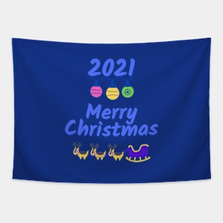 Merry Christmas Tapestry