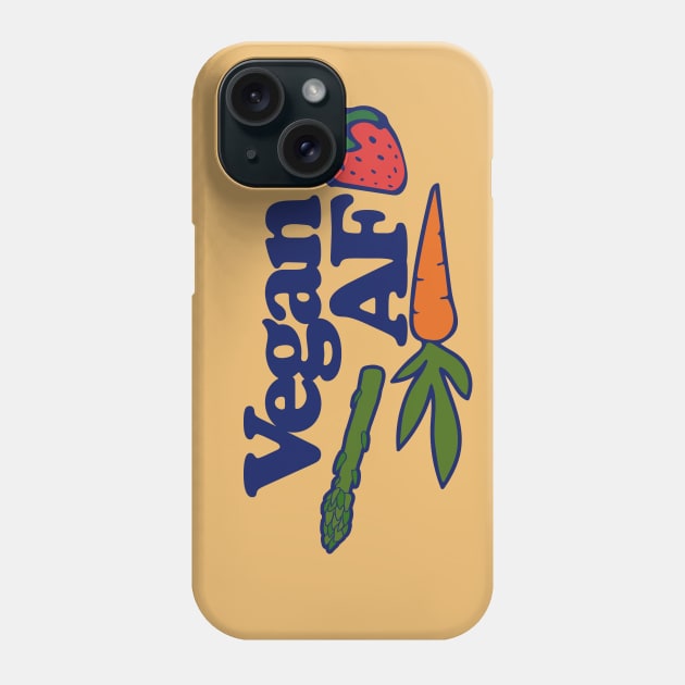 Vegan AF Phone Case by bubbsnugg