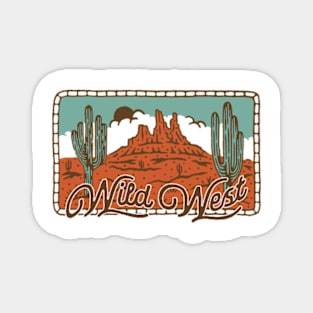 wild west Magnet