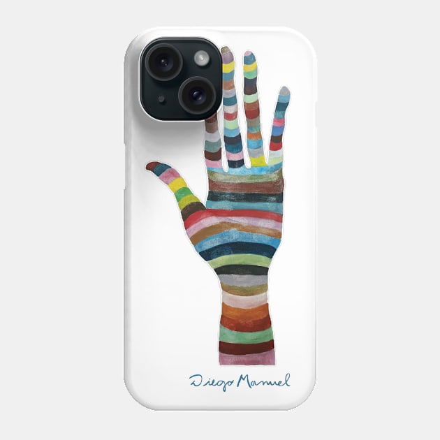 The hand 4 b Phone Case by diegomanuel