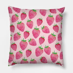 Strawberries Pillow