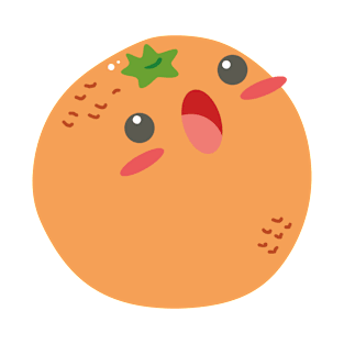 cute hungry orange T-Shirt