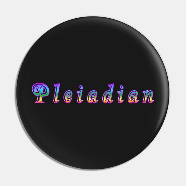 Pleiadian Star Race Design Pin by Pikmi